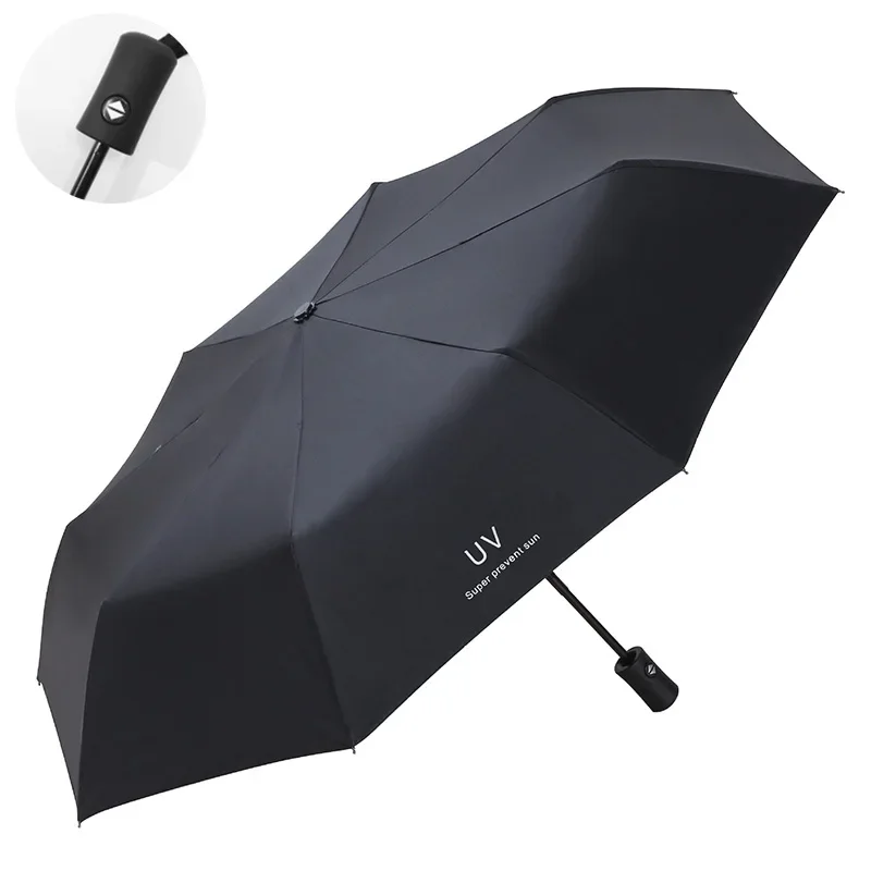 

8 Bones Automatic Umbrella Rain Wind Resistant Umbrella Portable Anti-UV Sun Umbrellas Parasol Women Men Travel Umbrella