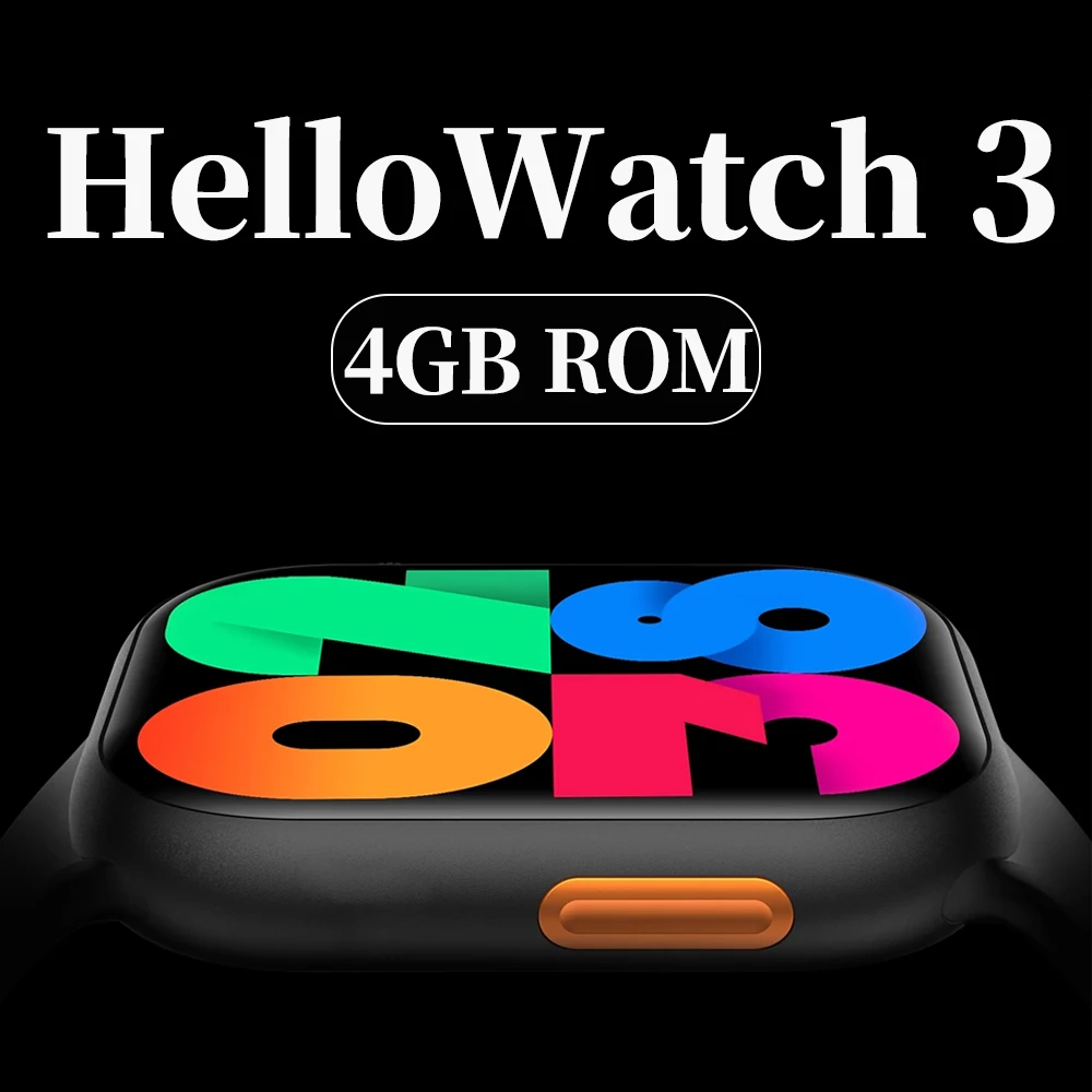 

Hello watch 3 ultra reloj inteligente hombre smartwatch 2023 Hello Watch 2 upgrade amoled 4GB ROM For xiaomi Watch for men women