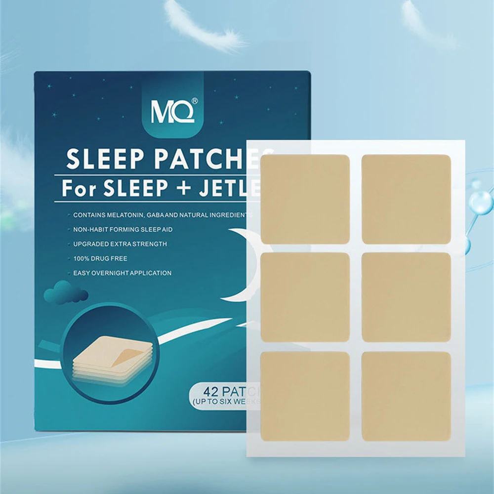 

42PC Improve Sleep Patch Anxiety Essential Oil Relieve Headache Stress Plaster Improve Insomnia Quality Body Relax Sticker Paste