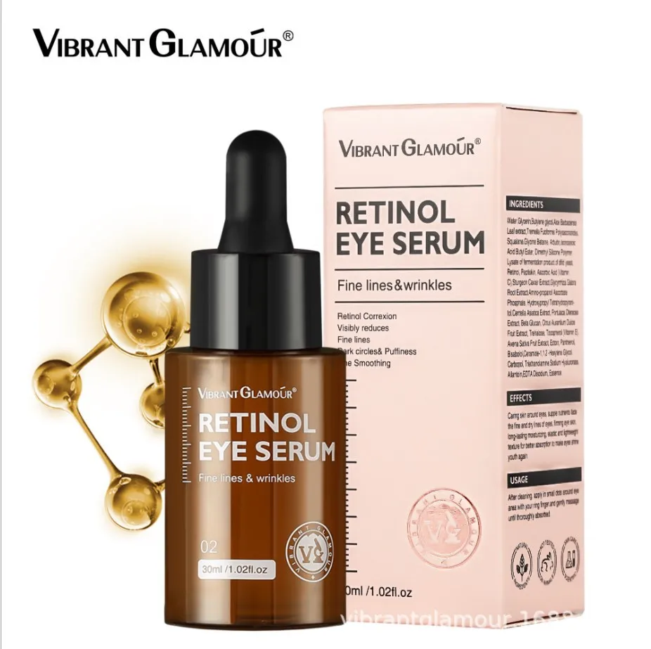 

VIBRANT GLAMOUR Retinol Serum Anti Wrinkle Firming Lifting Improve Fine Lines Brighten Whiten Shrink Pores Anti Aging