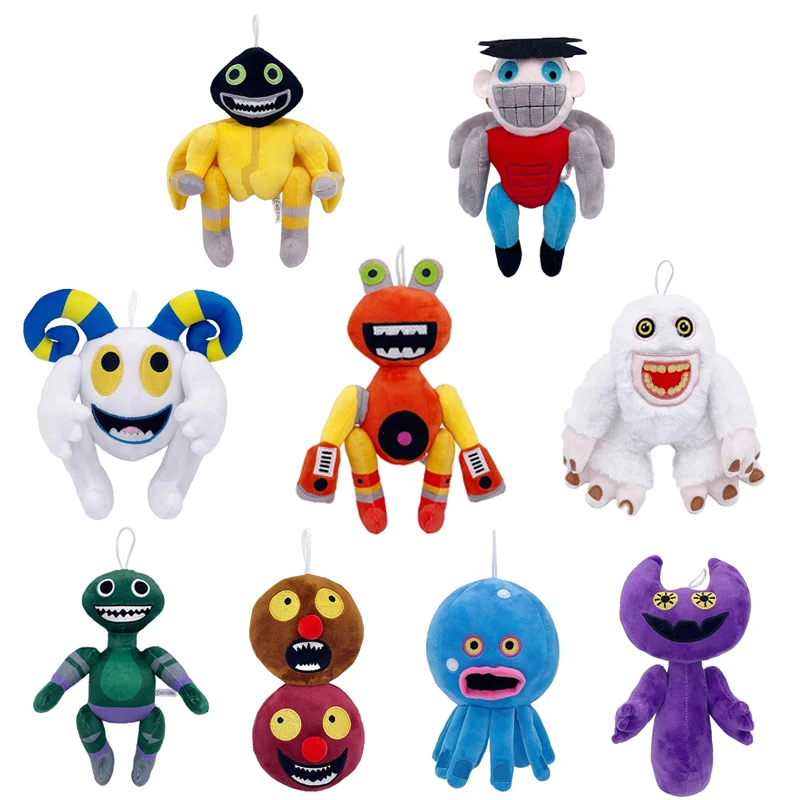 

My Singing Monsters Plush Toy Cartoon Game Peripheral Plush Toy Soft Stuffed Wubbox Plush Doll for Kids Birthday Gifts Game doll