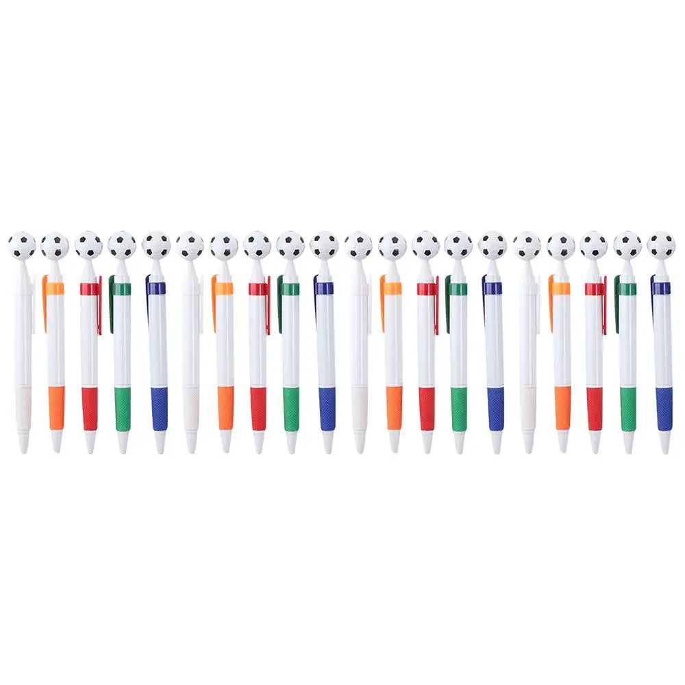 

20 шт., ручка для футбола, 0,7 мм, разные цвета