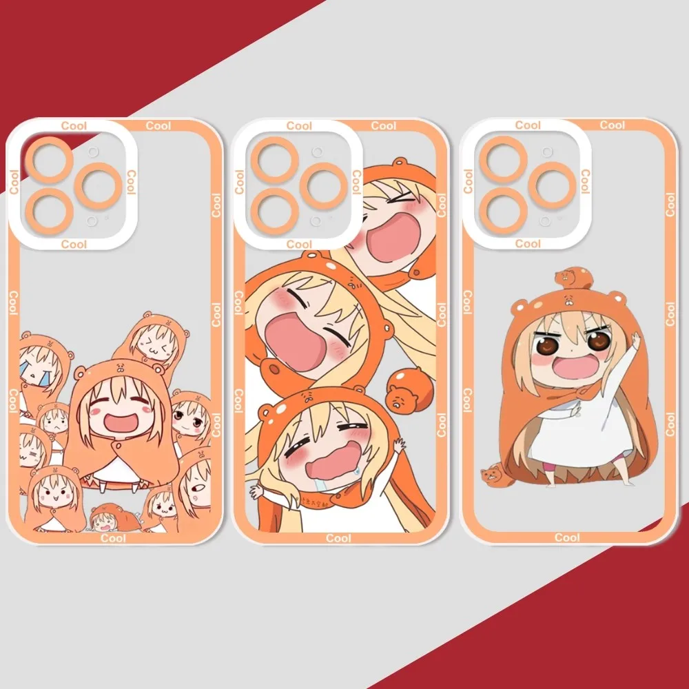 Чехол для телефона с аниме Himouto Умару-Чан для iPhone 12 11 13 14 Pro Max XR XS Max X SE2020 7 8 Plus, чехол