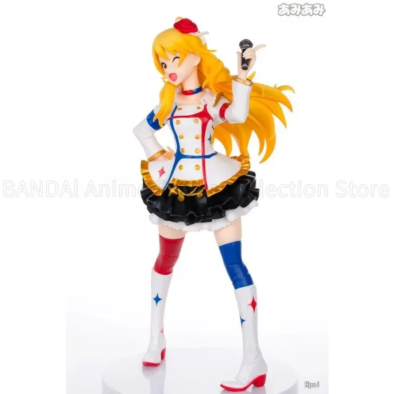 Фото В наличии Оригинальная фигурка BANPRESTO Prize DX Image Display The Idolm@ster Хосии Мики 1/8 Игрушка-украшение Подарок на день рождения №4