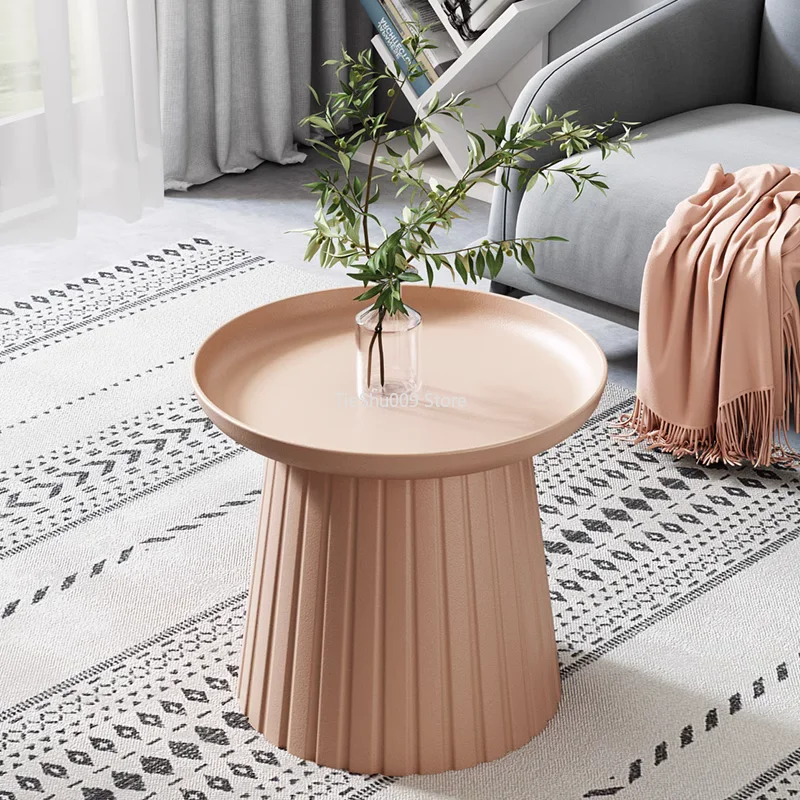 

Nordic Living Room Coffee Tables Makeup Dressers Round Side Coffee Tables Sofas Floor Luxury Desk Couch Tisch Furniture SJ031