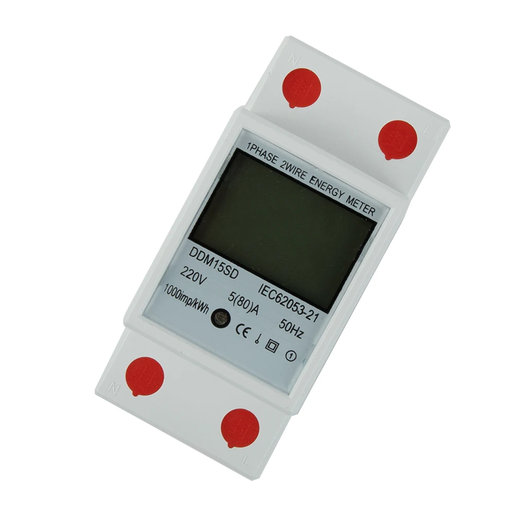 

Meter Electricity Meter LCD Display Power Monitoring Instruments Solar Power Accessory Solar Power Generation Parts