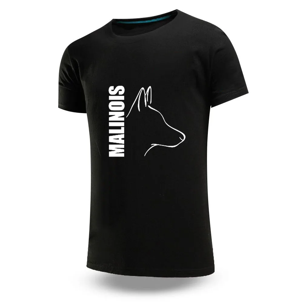 

Silly Dog Belgian Malinois 2023 Men’s New Summer Fashionable Fitness Shorts Sleeve T-shirts Sports Outdoor Fitted Hip Hop Tops
