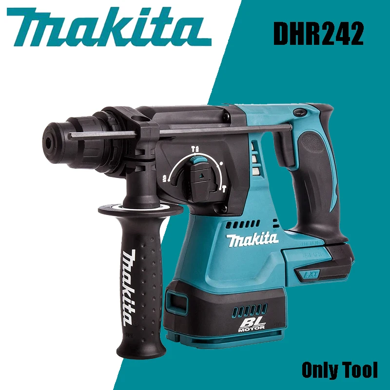 Makita DHR242 18V LXT Бесщеточный перфоратор SDS Plus 2.0J ударных энергетических