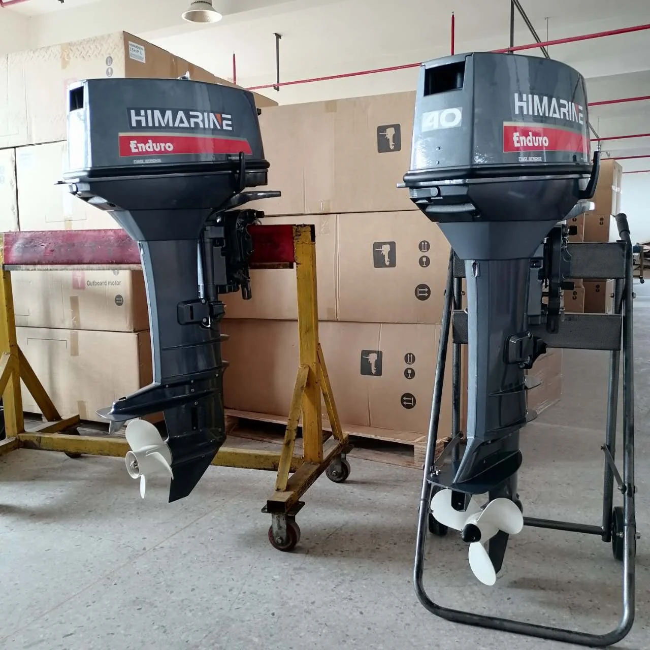 Himarine E40G 40HP 2-тактный длинный вал и короткий фотолодка