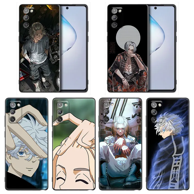 

Tokyo Avengers Mikey Anime Phone Case for Samsung A91 A73 A72 A71 A53 A52 A7 M62 M22 M30s M31s M33 M52 F23 F41 F42 5G 4G Fundas