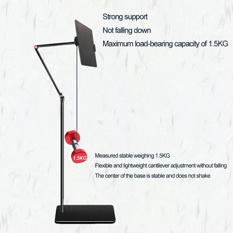 

Ultimate Mobile Phone and Tablet Computer Landing Bracket with Telescopic Cantilever for Live Broadcast