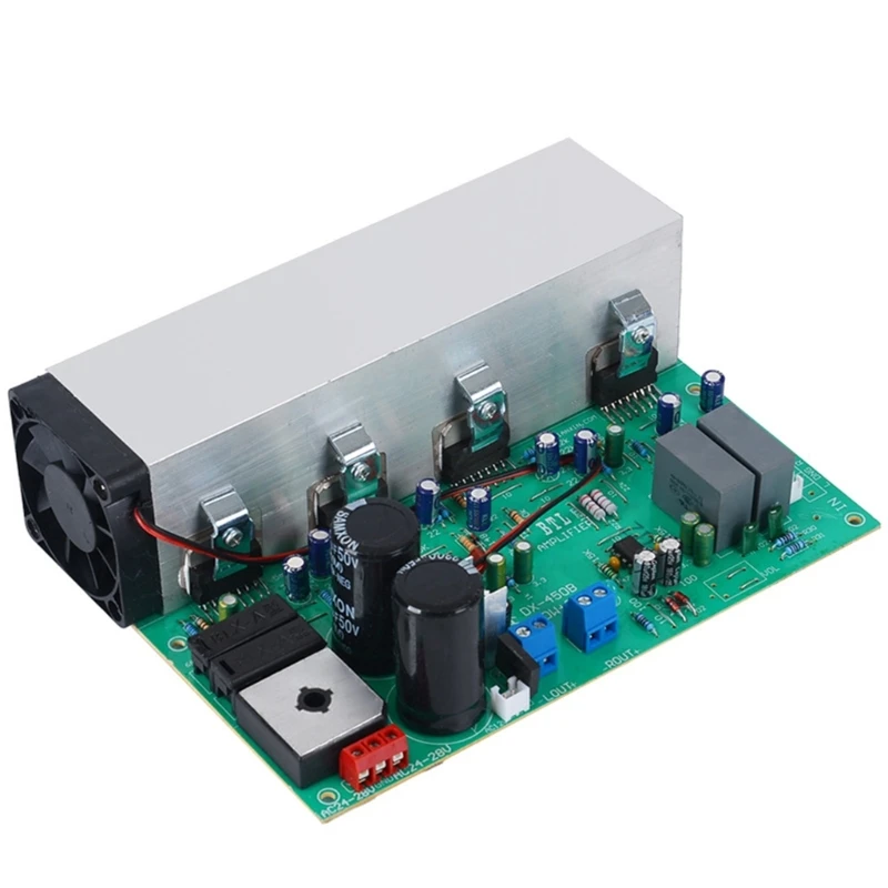 

TDA7294 PRO Digital Power Amplifier Board Dual Channel 200Wx2 DC22-32V High-Power Assembled Home Speaker Module