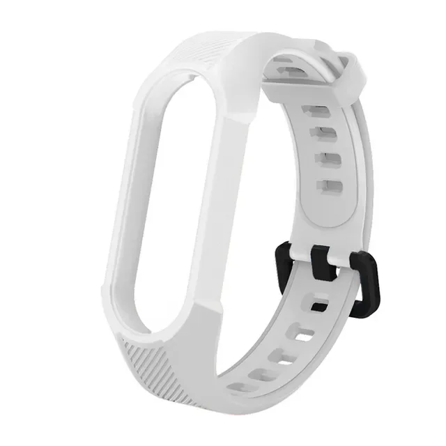 

Silicone Strap for Xiaomi Mi Band 4 5 6 Bracelet Colorful Sport Breathable Strap for Miband 3 4 Replacement Wristband Belt