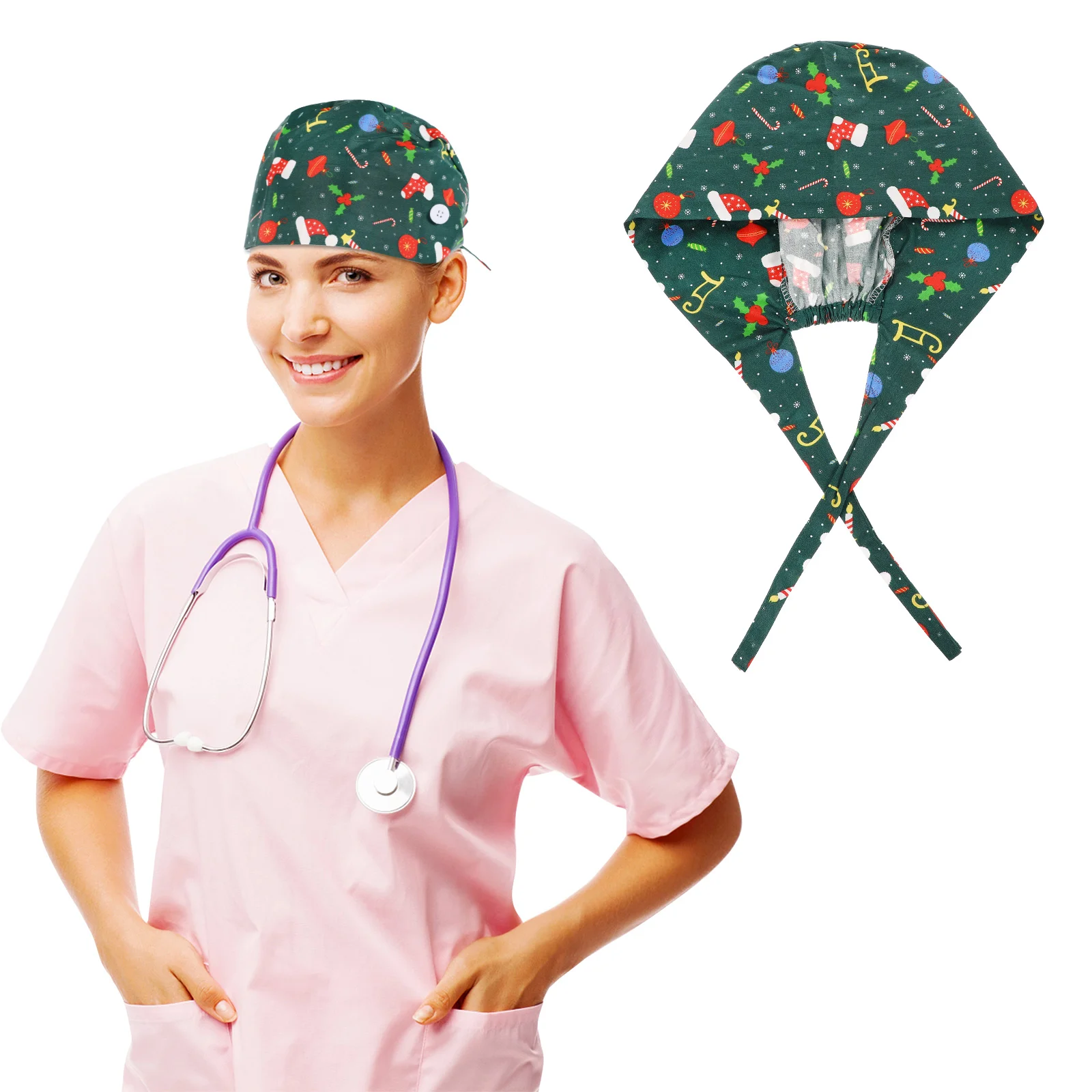 

Рождественские рабочие аксессуары для волос