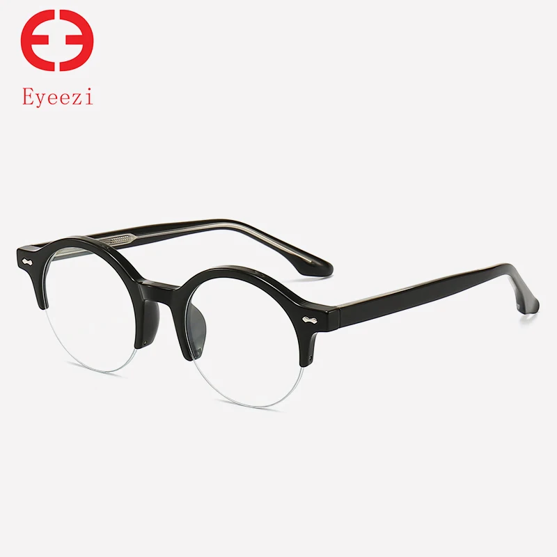 

Оправа для очков по рецепту Eyeezi для женщин, оптические круглые линзы, превосходные очки, круглые очки