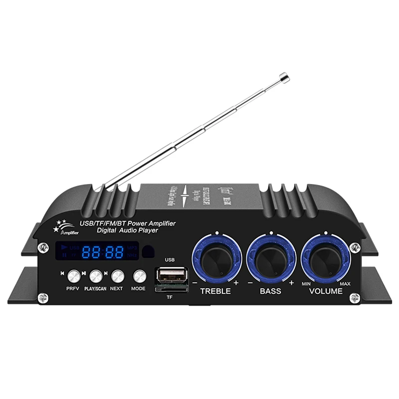 KINTER MA-500 Цифровой усилитель Bluetooth 5 0 15 Вт x 4 канала мощность 12V3A плата