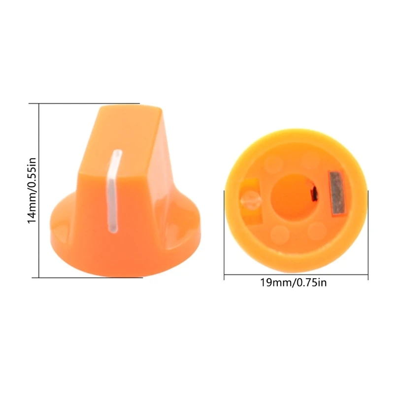 10 шт. ручки педального переключателя гитарные ножные гвозди защитные колпачки