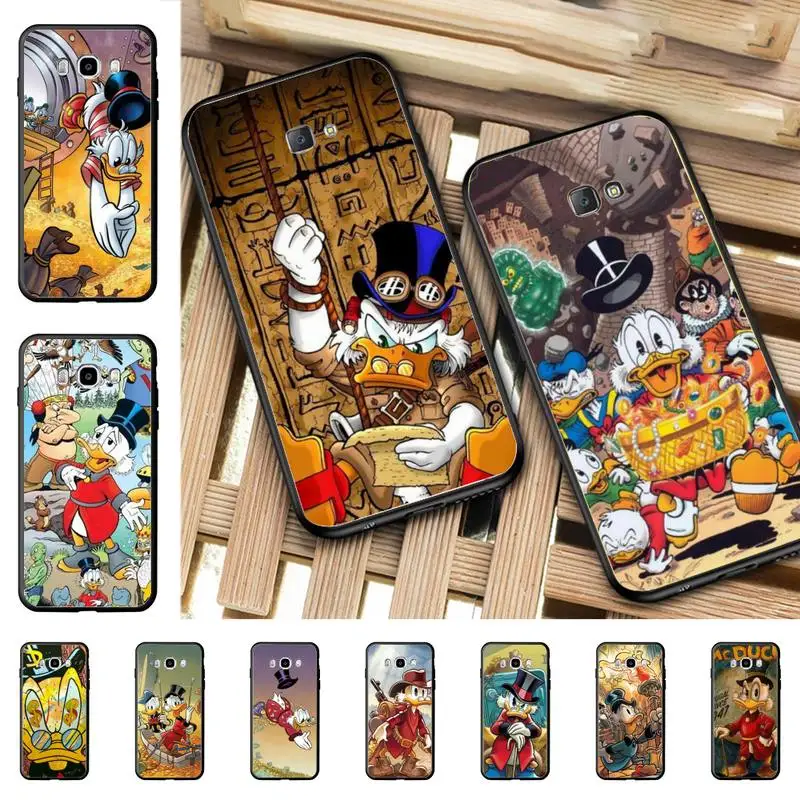 

Disney Scrooge McDuck Phone Case for Samsung J 2 3 4 5 6 7 8 prime plus 2018 2017 2016 core