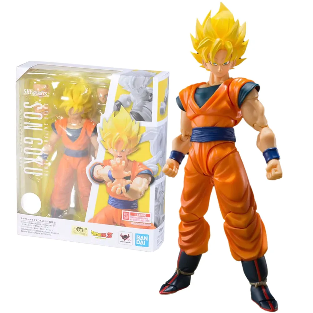 Фигурки из аниме Жемчуг дракона Z SHF Son Goku Super Saiyan Fullpower