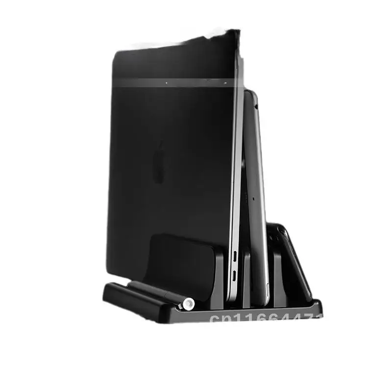 Laptop Stand vertical stand computer bracket macbook pro desktop storage shelves base mac