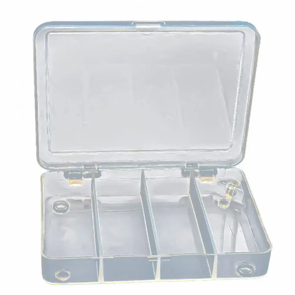 Fishing Storage Box Compact Durable Tackle Case PVC Baits for Outdoor | Спорт и развлечения