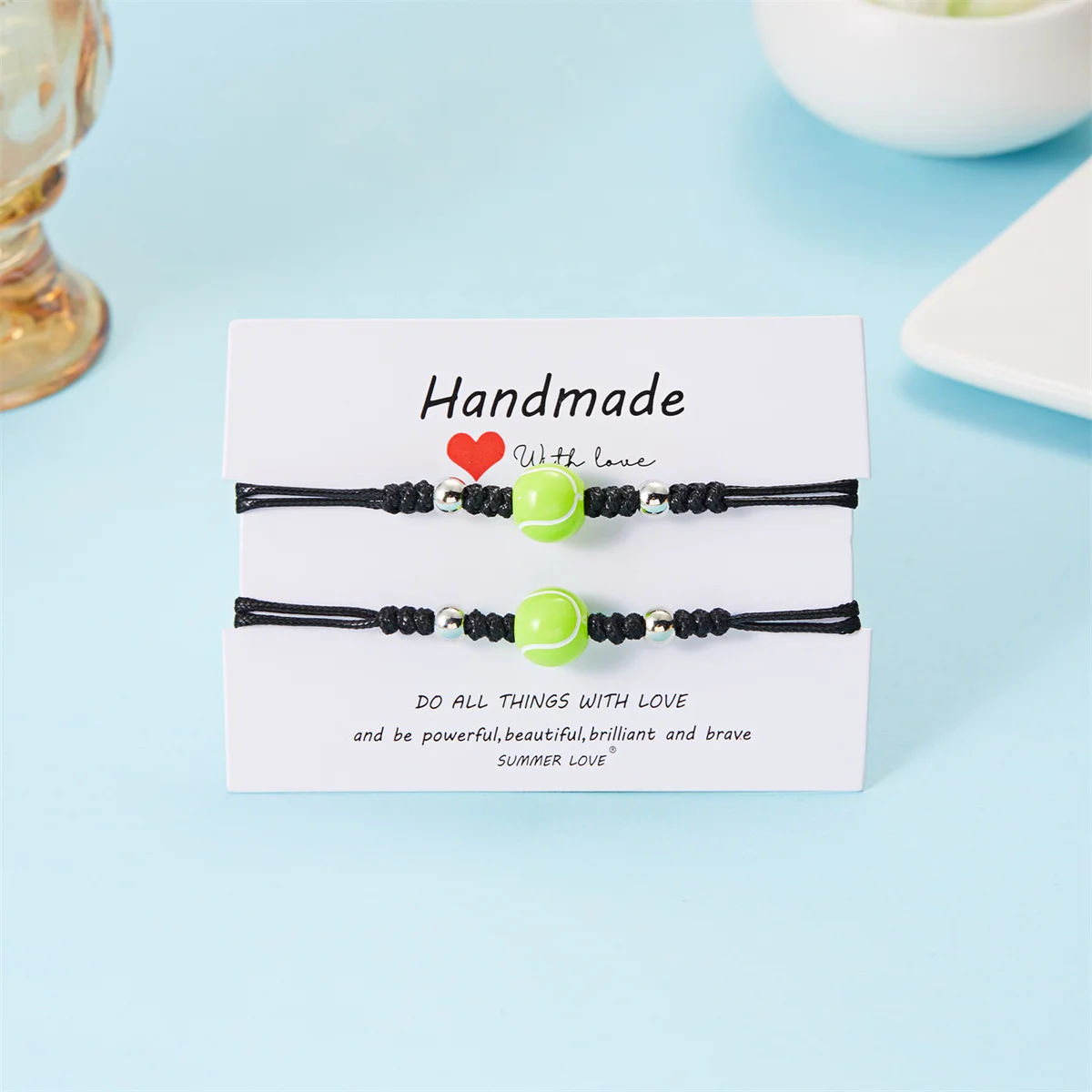 Тканевый браслет для тенниса цвет в ассортименте