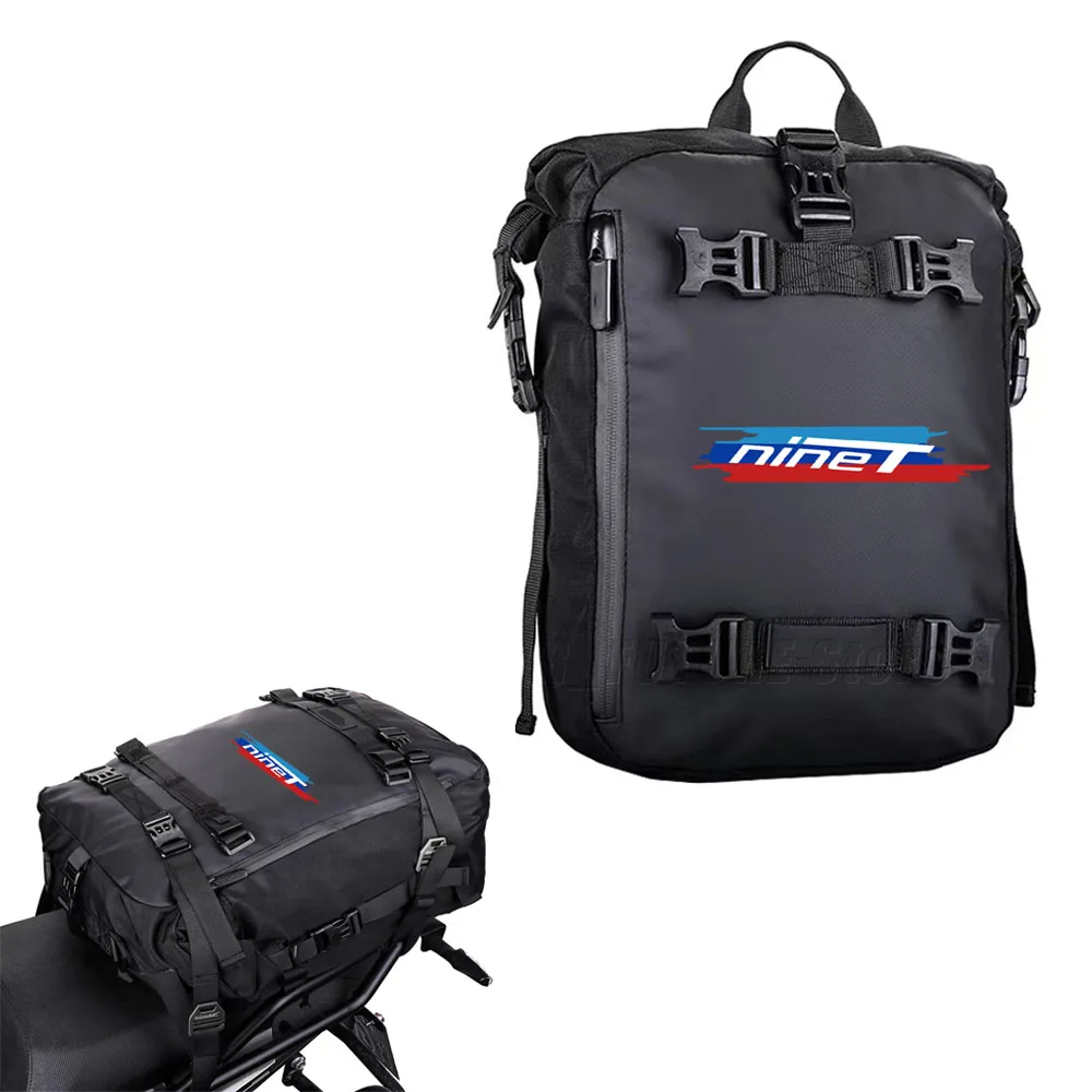 

Для BMW nineT, мотоцикла 2023, новая мотоциклетная сумка на заднее сиденье, водонепроницаемая багажная сумка, бампер, Модифицированная сумка