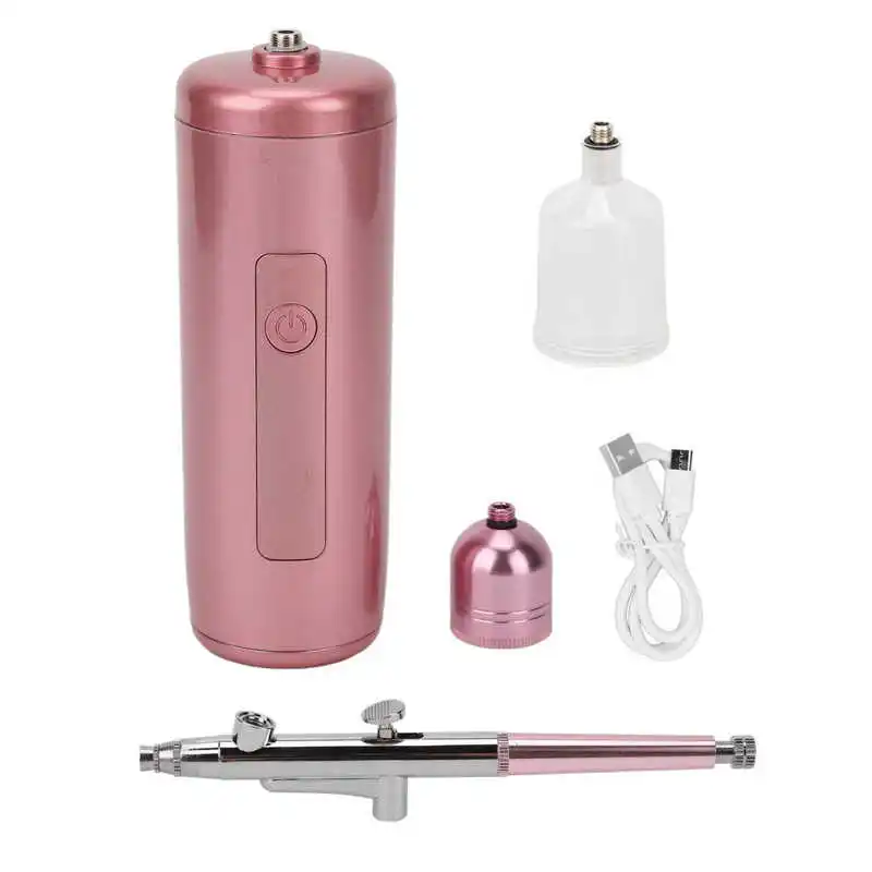 

Beauty Airbrush Kit Nano Hydrating Facial Oxygen Sprayer Portable High Pressure for Girls for Home