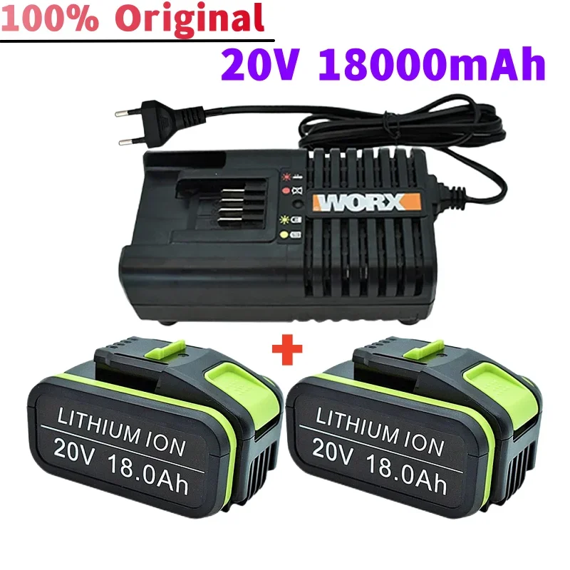 

Сменная литий-ионная батарея 18,0 Ач 20 в для Wrx WA3551 WA 3551,1 WA3553 WA3641 WG629E WG546E WU265 для электроинструментов Worx
