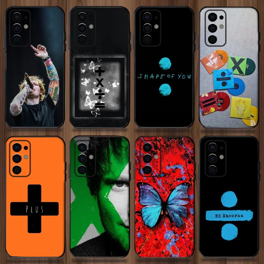 Чехол для телефона E-Ed S-Sheeran Hot Singer Samsung Galaxy A13 A21s A22 A31 A32 A52 A53 A71 A80 A91 мягкий черный