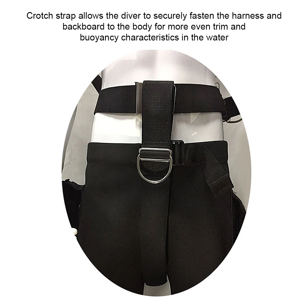 

Scuba Dive Crotch Straps Diving Harness Snorkeling Professional Webbing