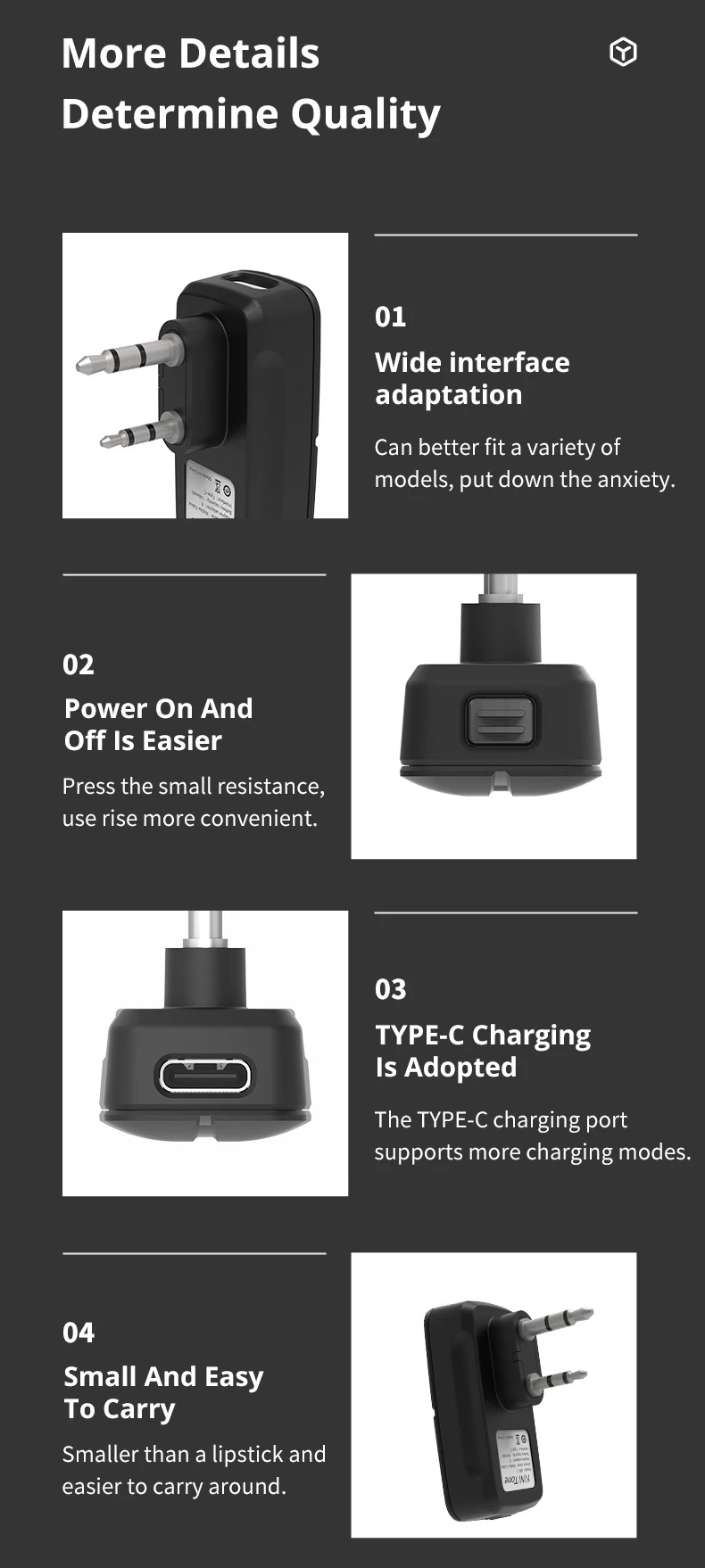 BPC-1 K Port Walkie Talkie Wireless Programmer Tool Frequency Writer