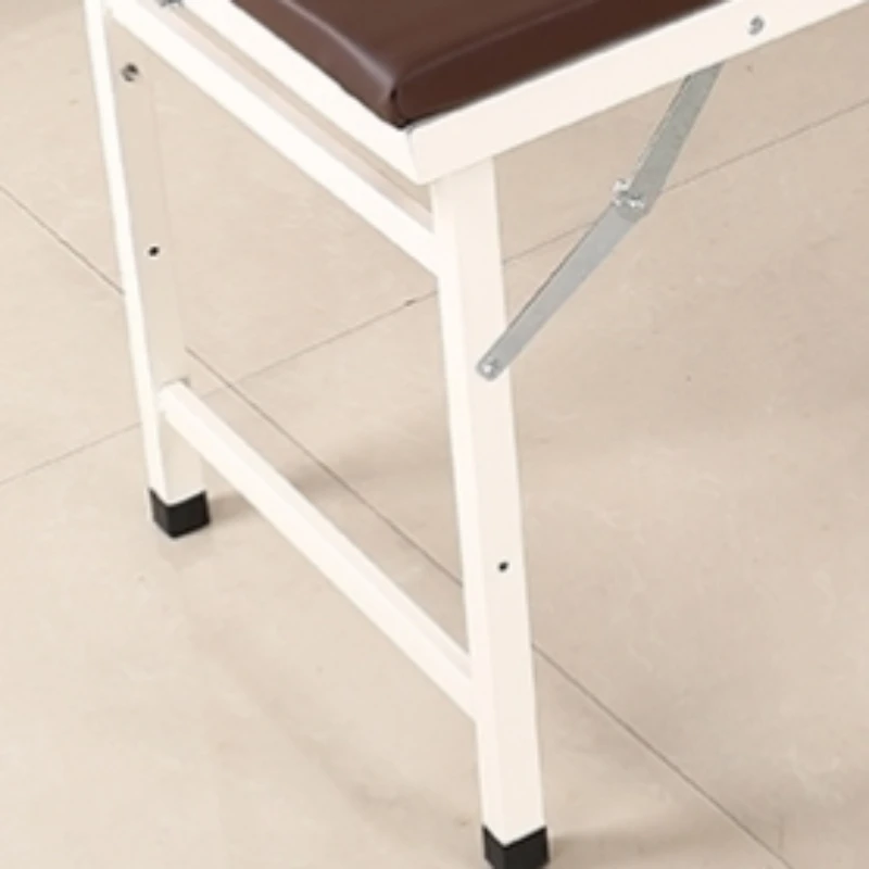 Складная Массажная кровать для лица портативный металлический домашний