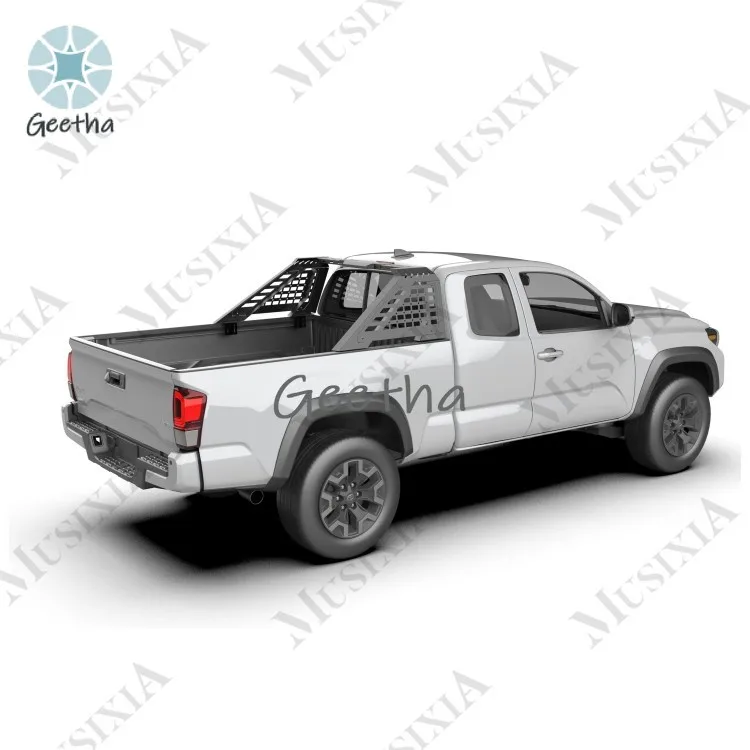Для Toyota Tacoma 2024+ Постельки Musixia Design Грузовик Задняя клетка для внедорожных пикапов