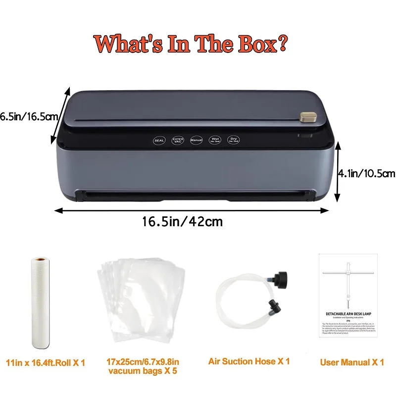 Вакуумный упаковщик 2 насоса 85 кПа полностью 8-в-1 автоматический пищевых