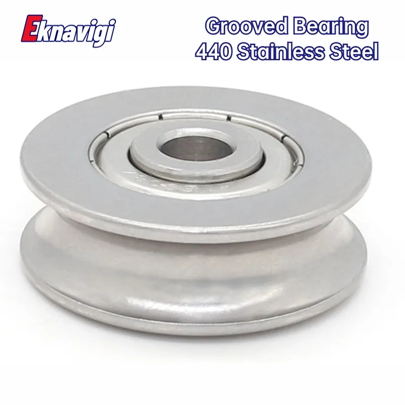 Подшипник из нержавеющей стали S605 606 607 SUS 440 с пазом в внешнем кольце 608 609 U