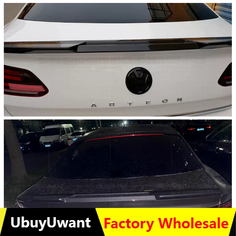 

Спойлер для Volkswagen Arteon CC, высококачественный спойлер из АБС-материала для заднего крыла автомобиля, спойлер грунтового цвета для Volkswagen CC 2019-20