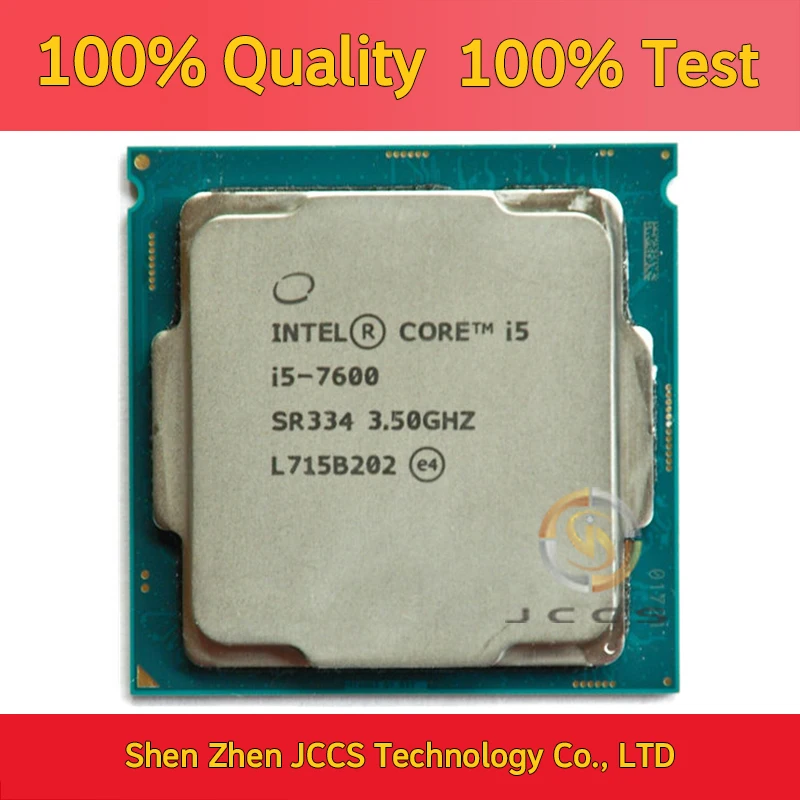 

Б/у процессор Intel Core i5 7600 3,5 ГГц четырехъядерный четырехпоточный Процессор 6 Мб 65 Вт LGA 1151