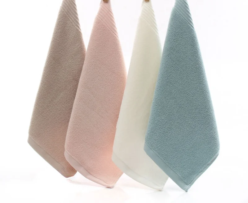 

Cotton Thick Square Towel Adult and Children Face Washing Face Towel Absorption Soft Wipe Hanging Square Small Tower Towel
