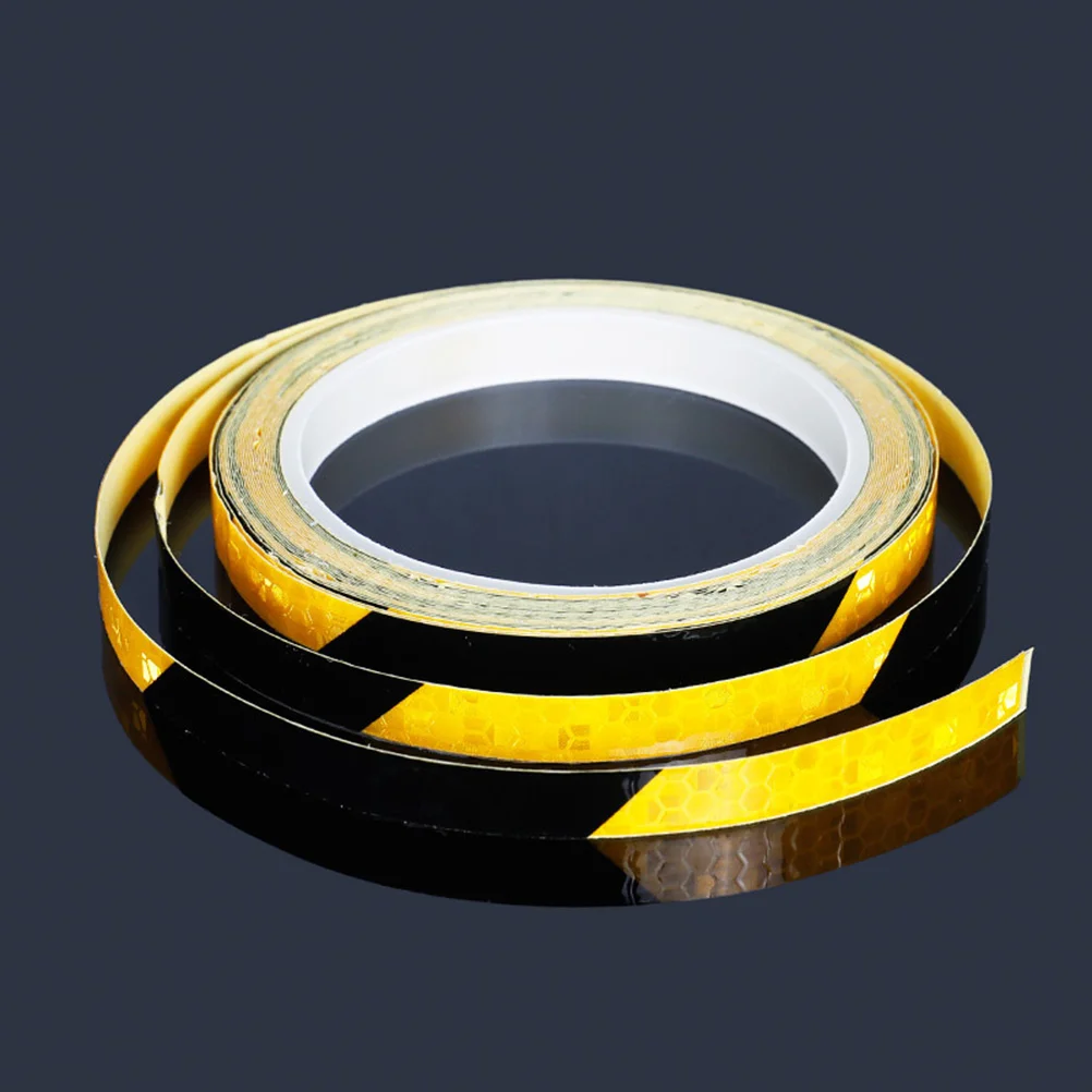 

7pcs Reflective Tape Waterproof Wheel Reflective Stickers Adhesive Cycling High visibility Strap for Motorcycles Bicycles