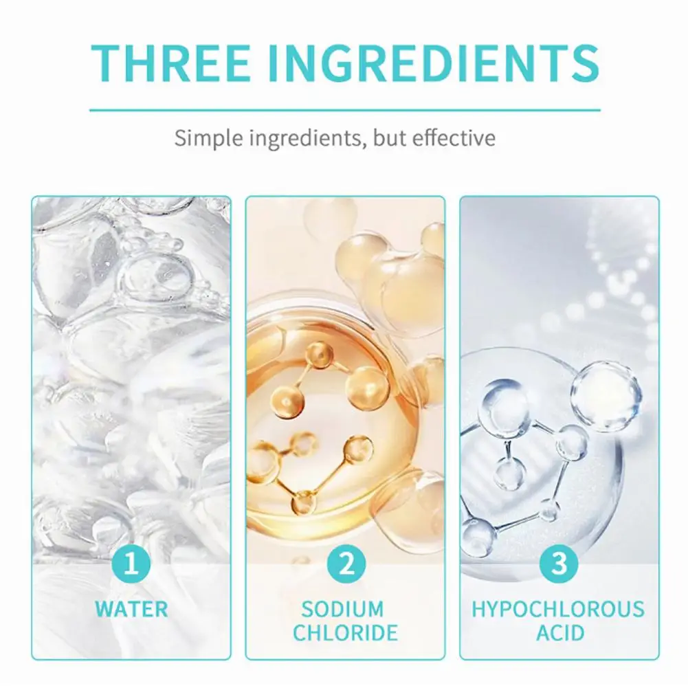 30 мл спасательный спрей для лица чувствительной кожи из гипохлористой кислоты