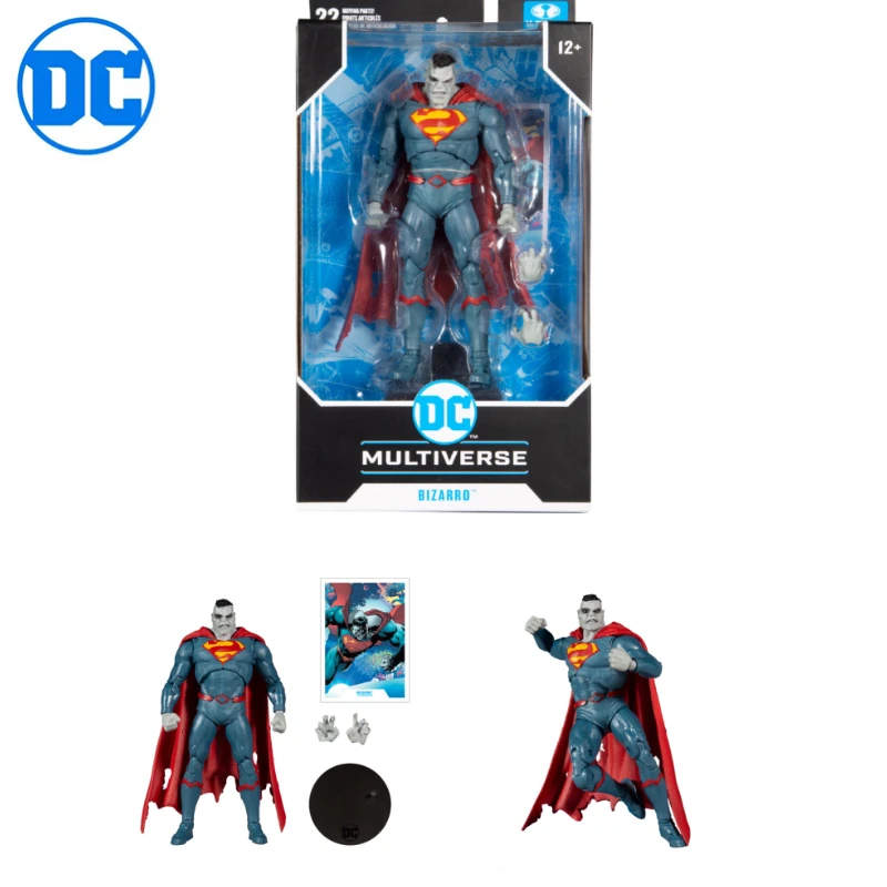Comic Doll Figure Bad Superman Bizarro Multiverse