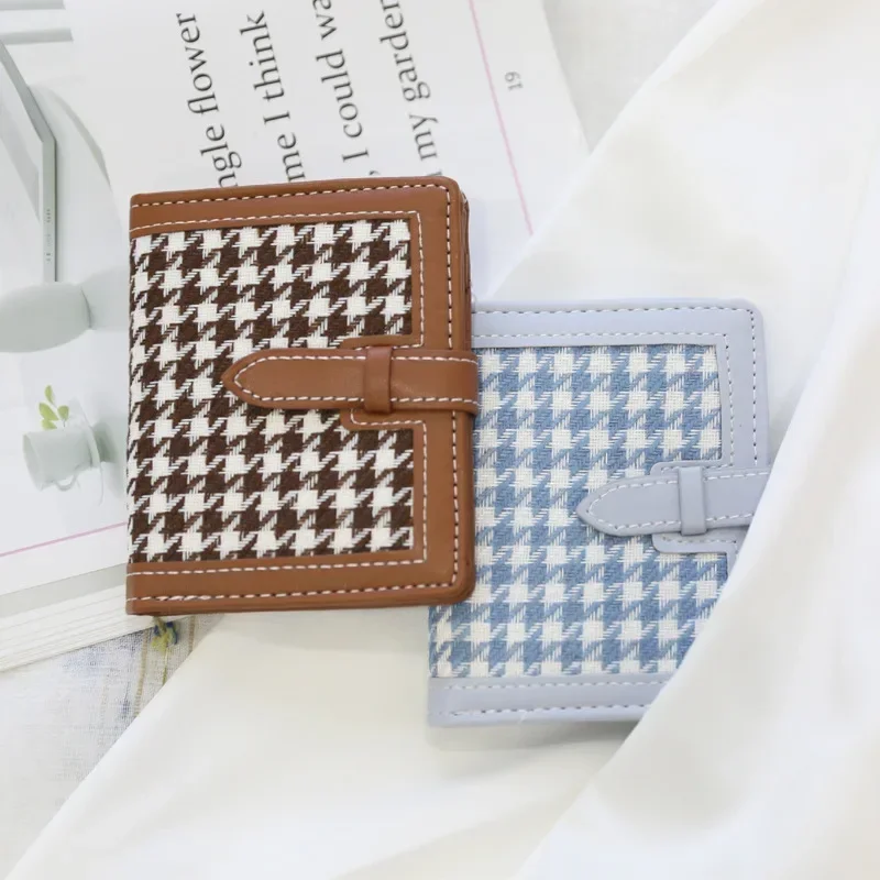 Кошелек с леопардовой краской короткий из искусственной кожи модный тонкий