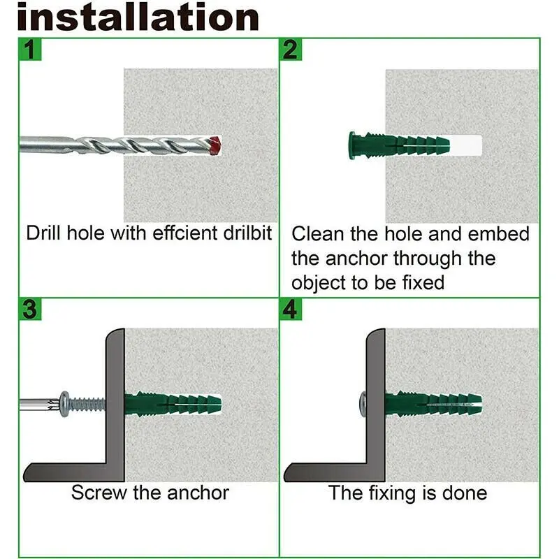 дюбель для гипсокартона гипсокартон анкер Пластиковые самосверлильные