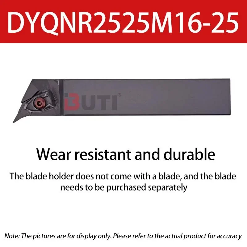 25-градусный ременный шкив YNMG 160402 -MF/MTP/HG/TP/ZM Hardmetal Лезвие с ЧПУ Маленький нож Алмазные инструменты DYVNN2020K16-25 Режущий брусок