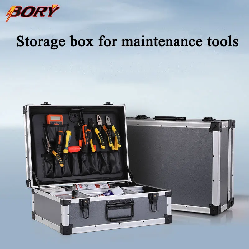 Portable Organizer Toolbox Electric Hardware Tools Car Thickened Storage Box Multifunctional Home Electrician Tool Boxes Work