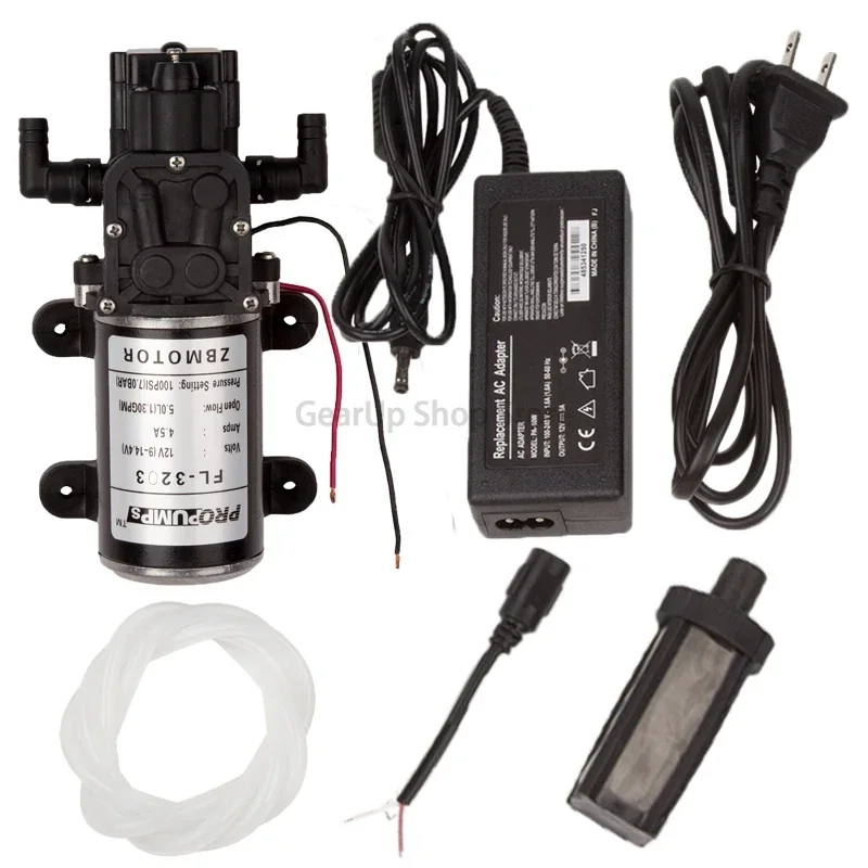 Водяной насос FL-3203 бытовая вода мембранный высокого давления