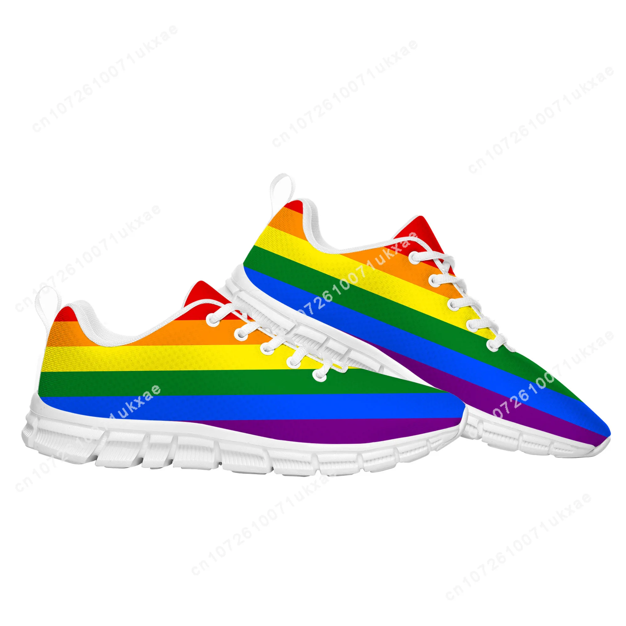 

LGBT ocmogic Pride rainbow Sports Shoes Mens Womens Teenager Kids Children High Quality Sneakers Parent Sneaker Customize Shoe