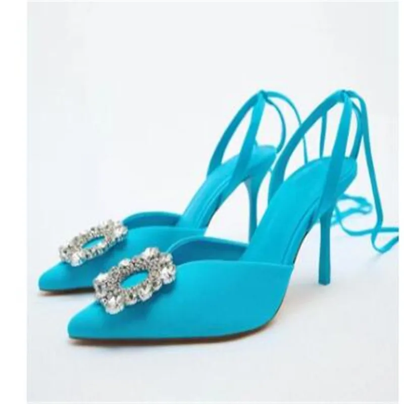 Women's Butterfly Clear High Heels Woman Pumps Transparent Rhinestone Heels Spring Summer 2023 Bow Weddings Bridal Shoes