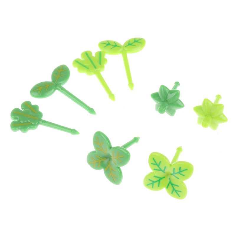 8 шт. пластиковые декоративные зубочистки для фруктов